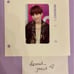 BTS Suga Memories of 2018 Blu-ray Photo Card without PC frame