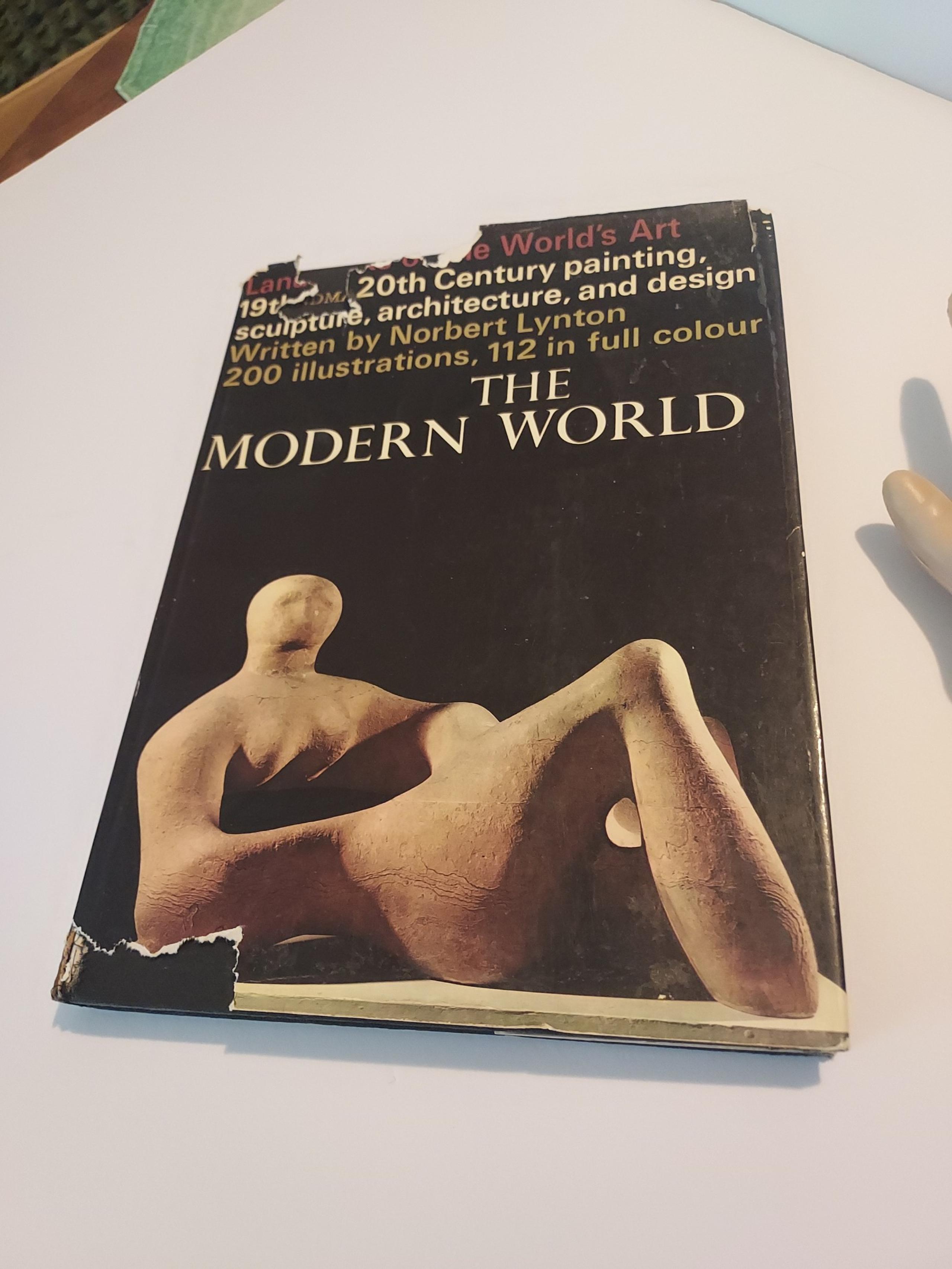 The Modern World Hardcover Book 1965 by Norbert Lynton