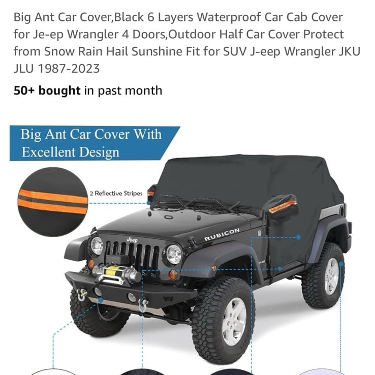 BIG ANT Car Cover XXL 4 door