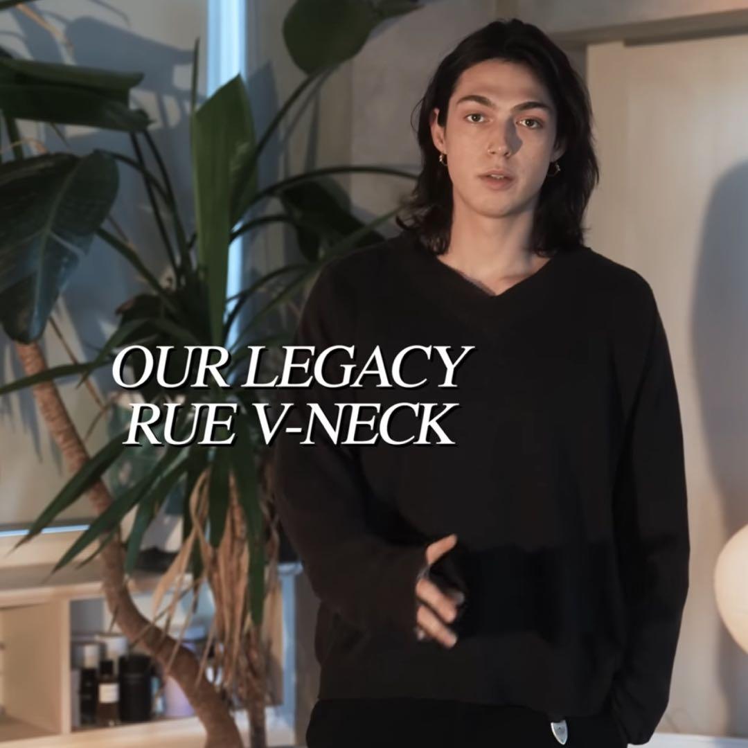 OUR LEGACY Rue V-Neck Sweater | Nordstrom