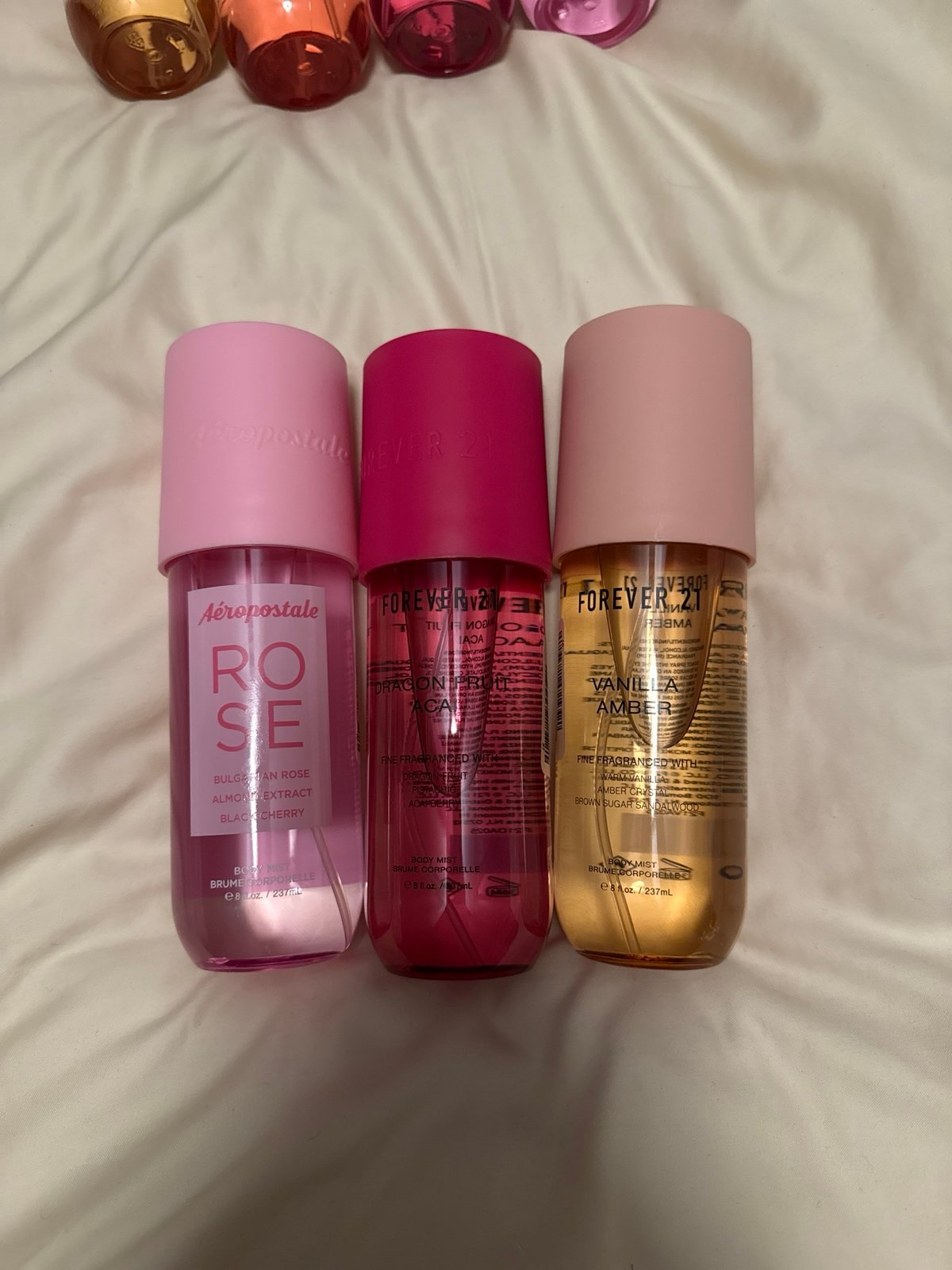 Forever 21 and Aeropostale Body Mist bundle