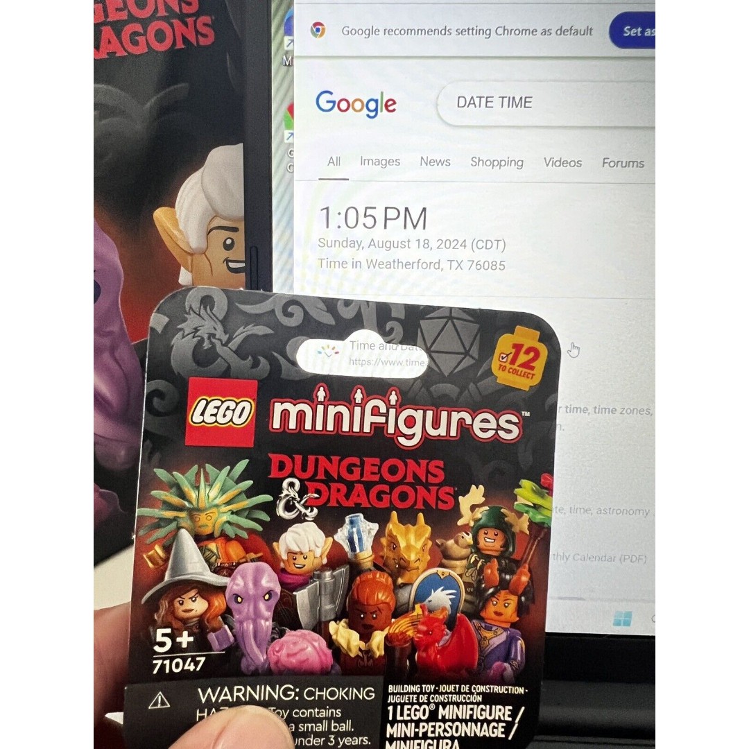 IN HAND SHIPS NOW! Set of (12) Lego CMF Dungeons and Dragons Minifigures 71047