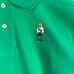 Polo Ralph Lauren Polo Bear Polo Shirt Embroidered Logo Green XL Size Green