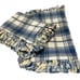 Handmade Standard Pillow Shams (2) Plaid Blue/Yellow Lined Waverly