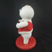 Pillsbury Doughboy Santa Porcelain Doll Danbury Mint Christmas 2002 Figurine COA