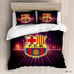 Super Soft 3D Football Team Football Club Design Digital Printed Bedding Sets