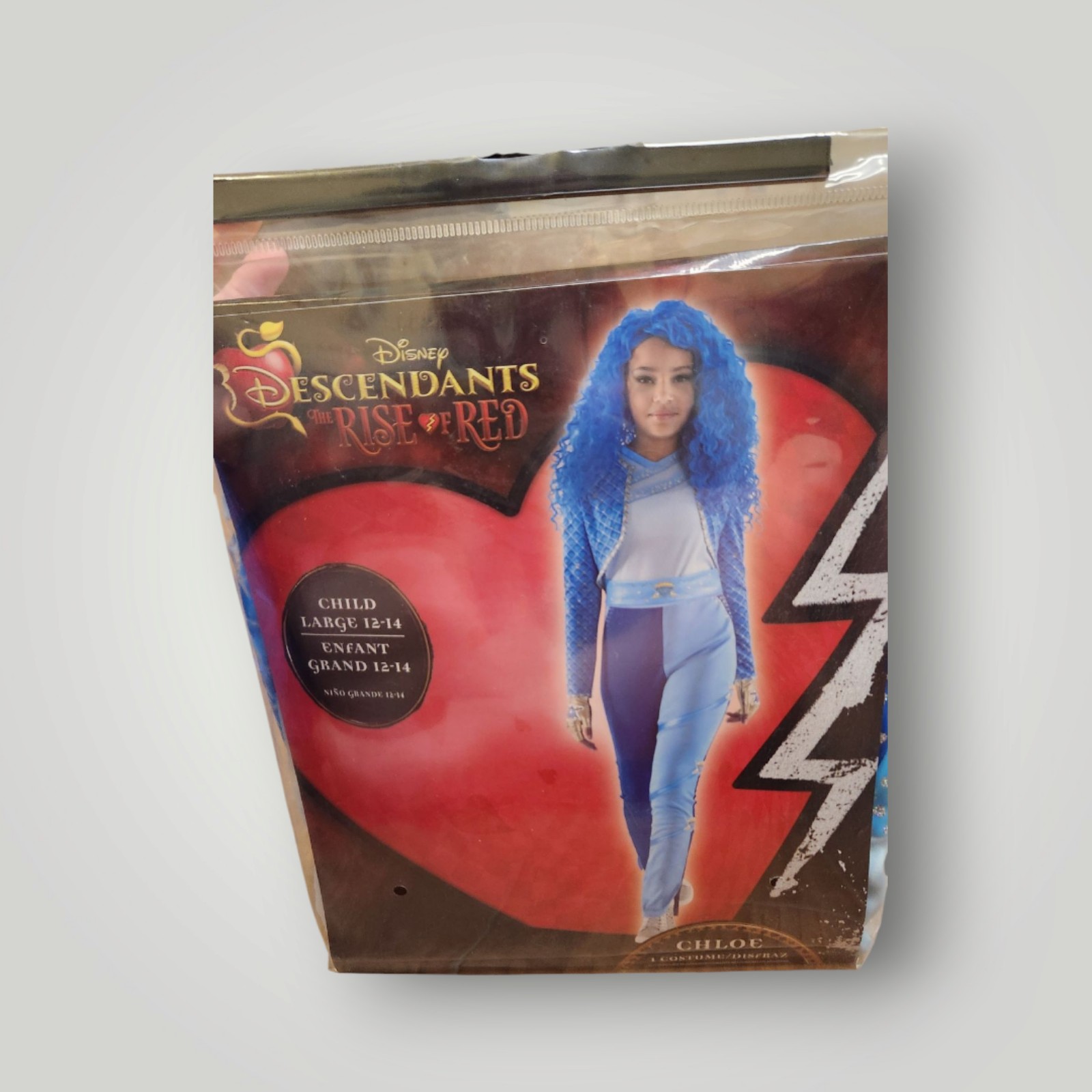 Disney Descendants 4 The Rise Of Red Chloe Halloween Costume Large 12 14