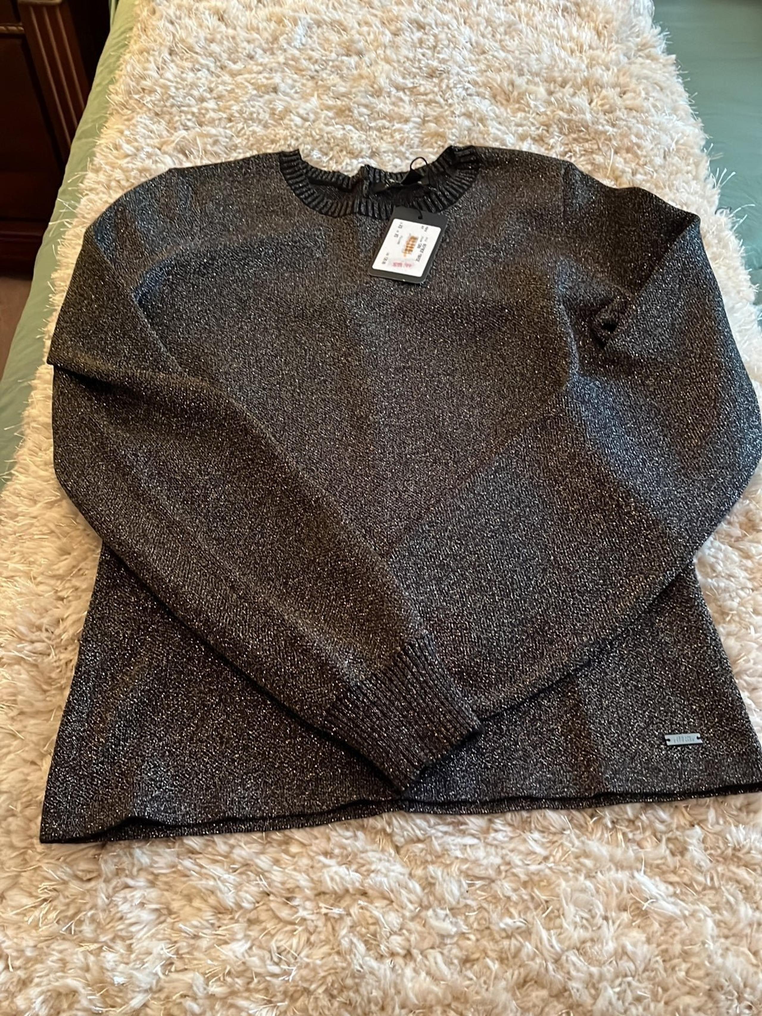 New A/X Armani Exchange Sparkle Thin Sweater.