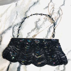 Ziba beaded evening bag