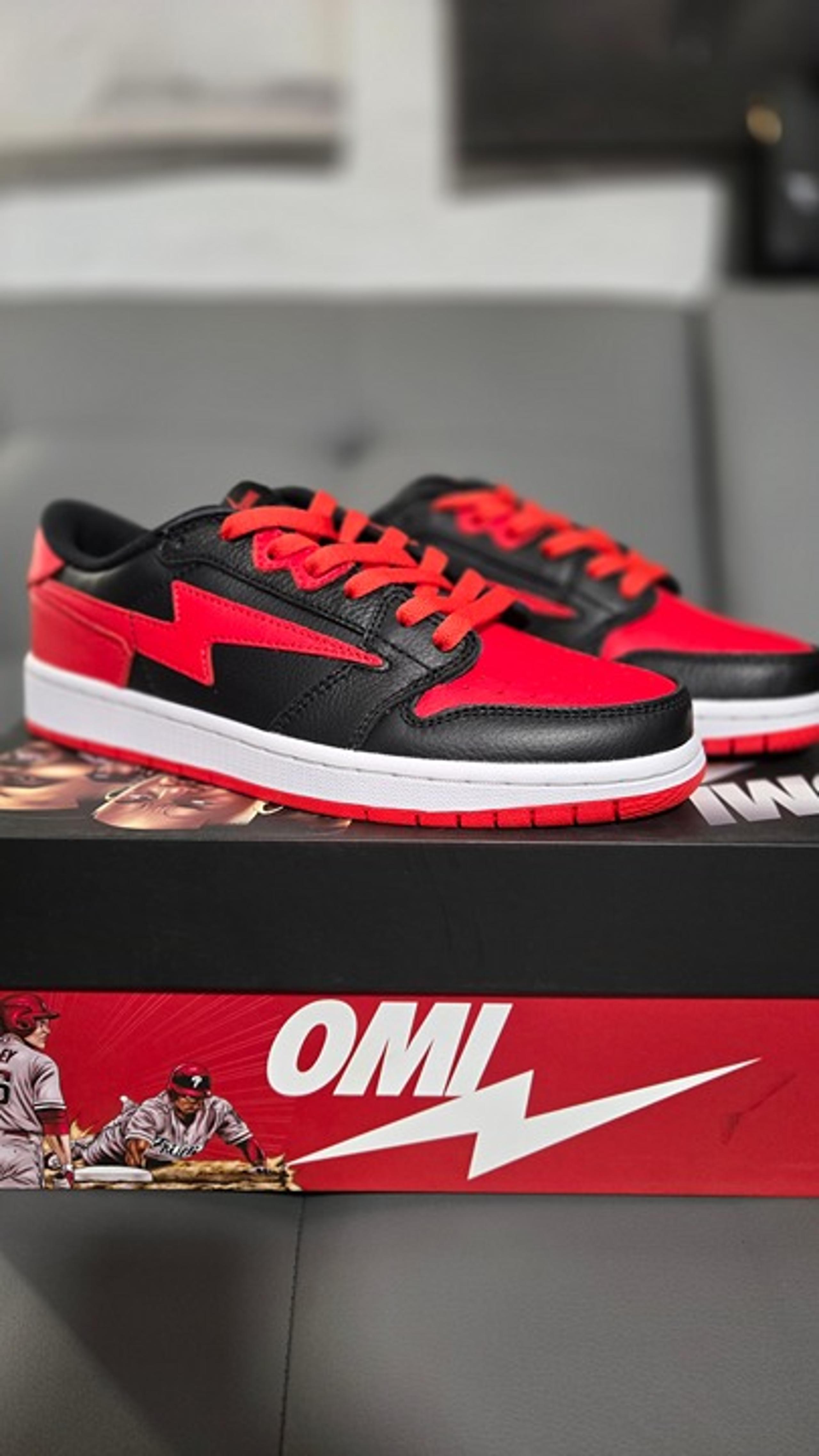 Reloaded Merch Air Omi - Kool Kiy Collab - Bulls Low