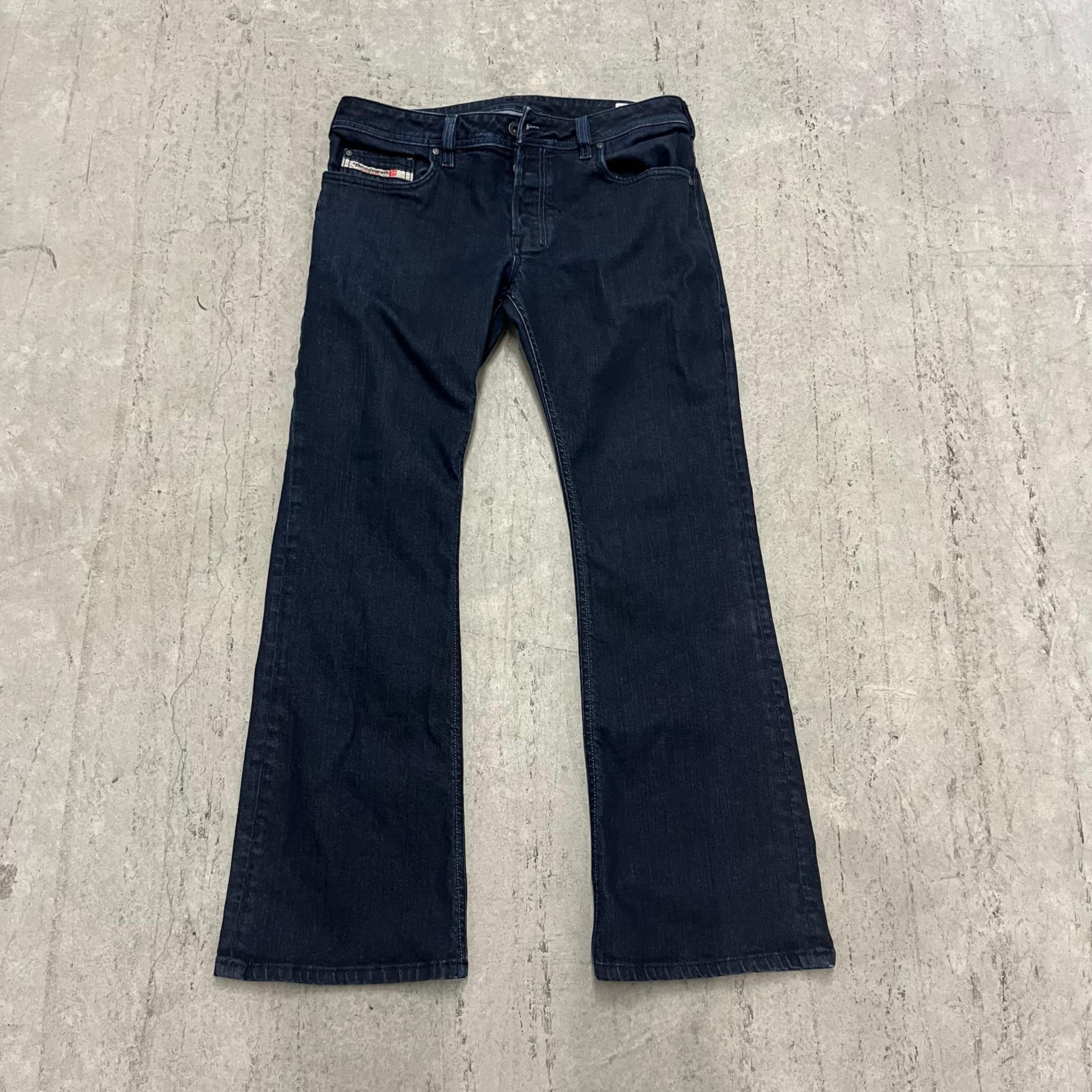 DIESEL ZATHAN JEANS BOOTCUT W32 L30 32 x 30 Wash 008AA dark blue