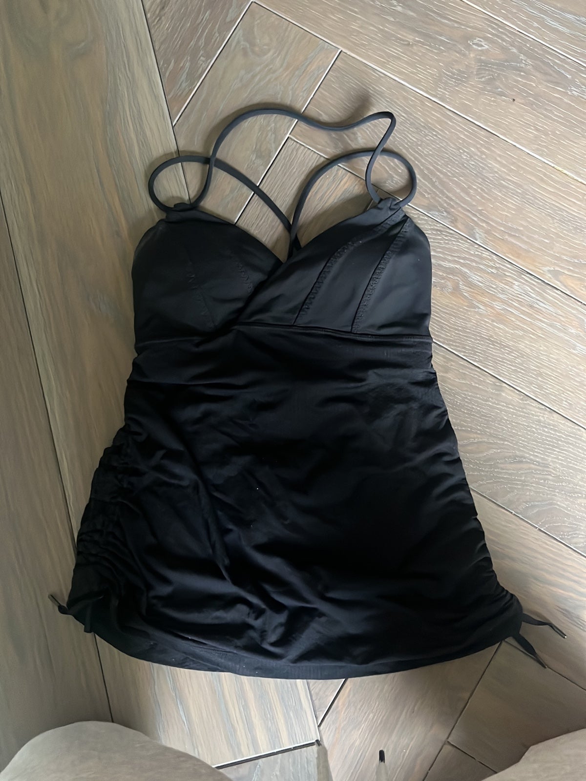 Coastal black tank top