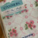 NEW VTG daisy fitted/flat sheet set