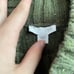 Womens J.Jill Green Knit Sweater