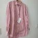 NILI LOTAN Lonnie Shirt in Red Stripe M NEW