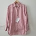 NILI LOTAN Lonnie Shirt in Red Stripe M NEW