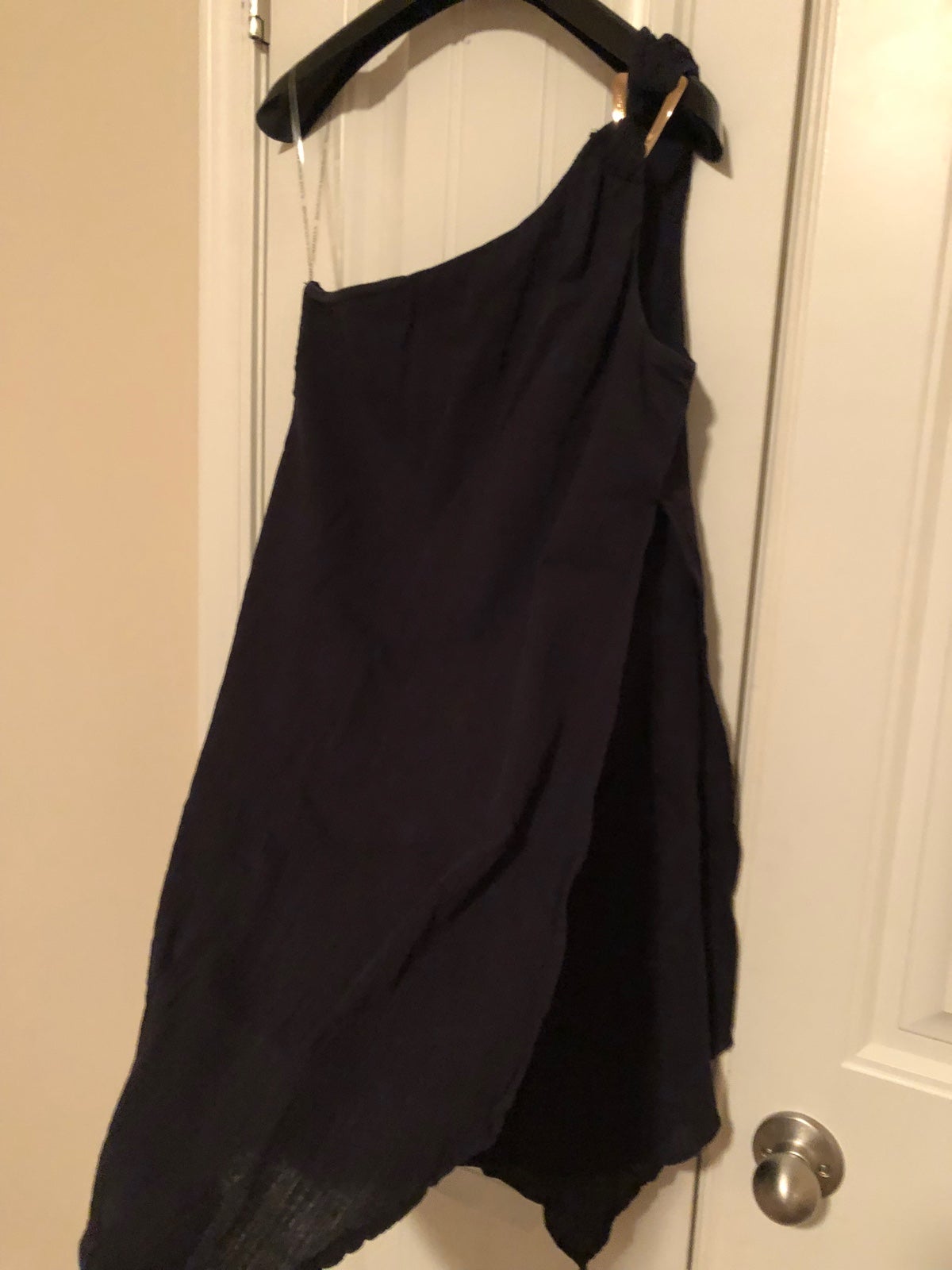 Michael by Michael Kors One Shoulder Swim Coverup S