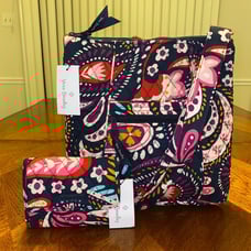 NWT 2 pc Vera Bradley Hipster & Wallet