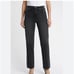 NWOT PISOLA - CASSIE SUPER HIGH RISE STRAIGHT with distressing - Off Black