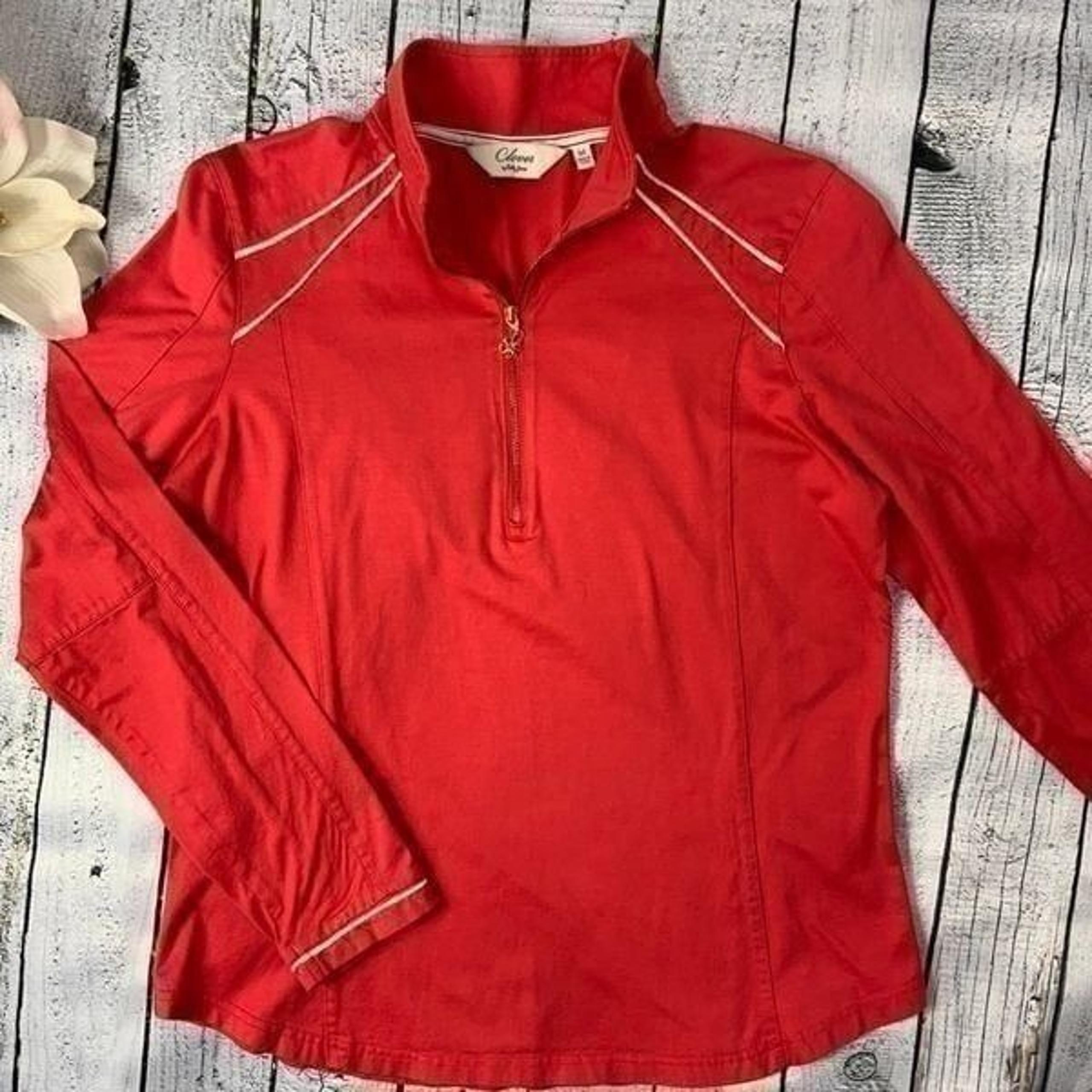 CLOVER by Bobby Jones 1/4 zip pullover
