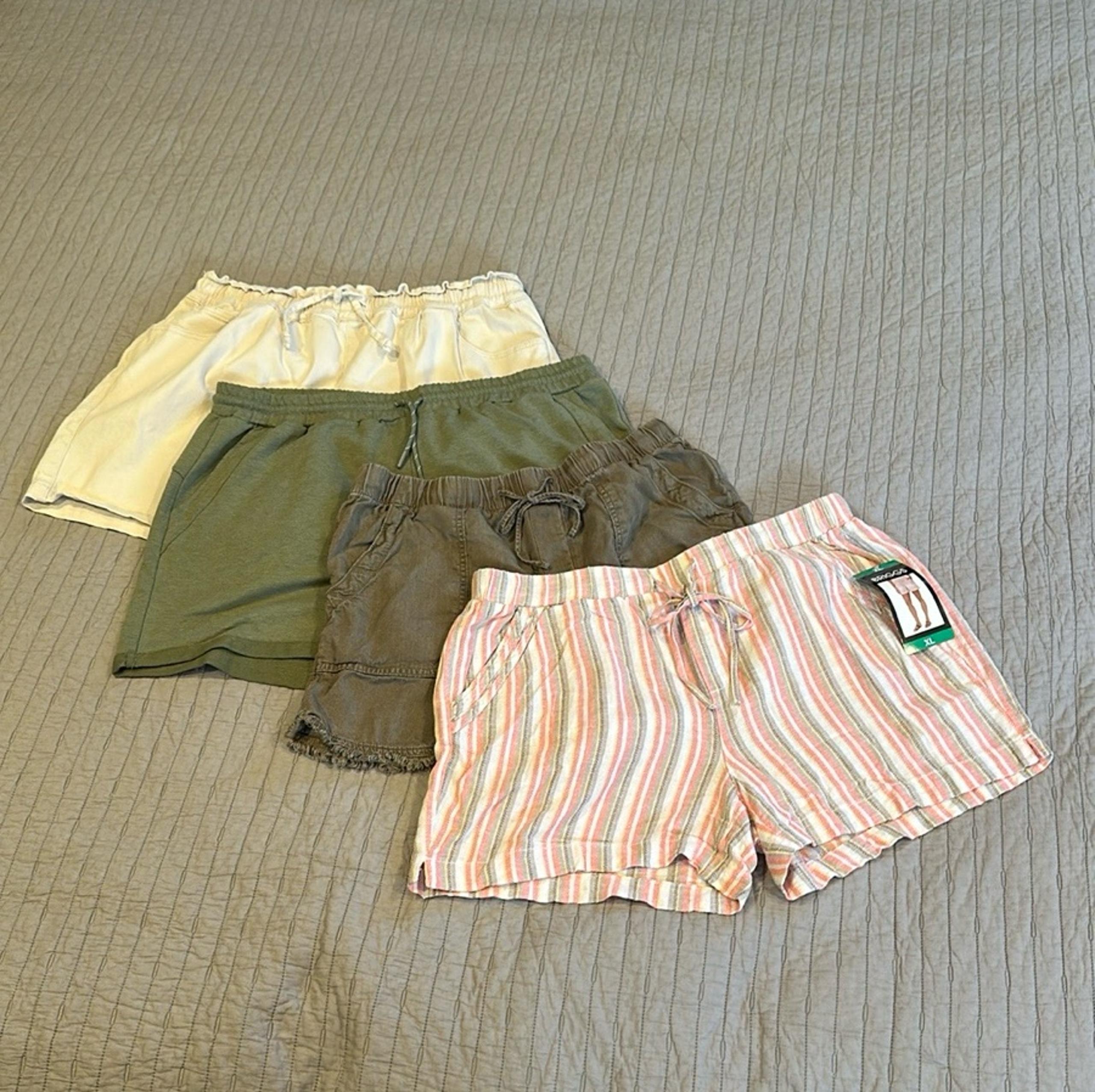 Lot of 4 pairs- XL Women’s Shorts - EUC Avalanche, EUC Time & Tru and NWT Briggs