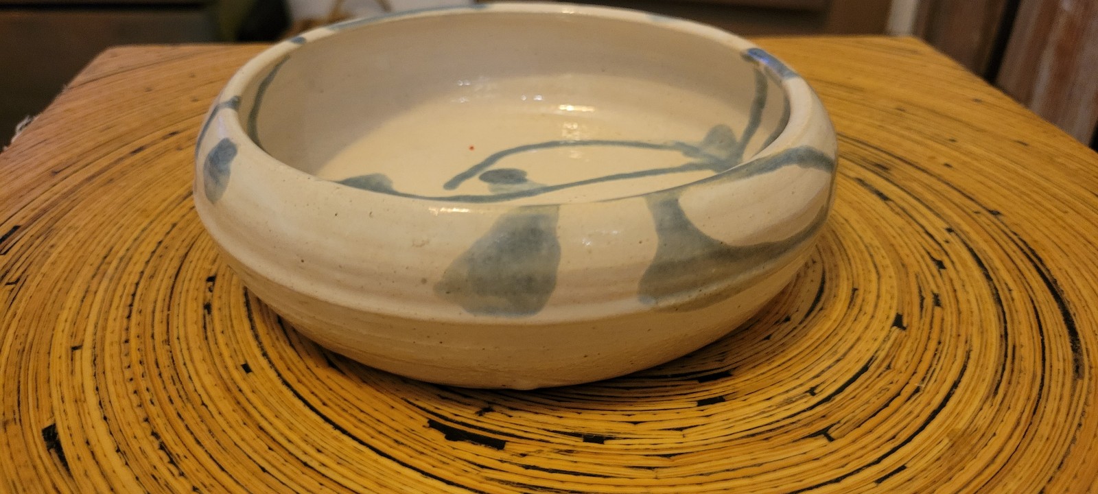 Jean Peterson studio vintage pottery bowl signed
