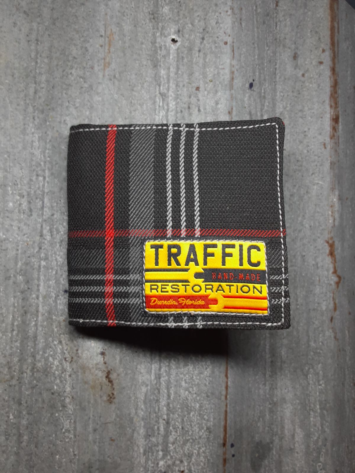 Handmade Plaid Wallet VW Automotive Fabr