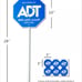 ADT 2 Packs Security Signs 28 with 6 Double-Sided Stickers