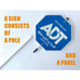 ADT 2 Packs Security Signs 28 with 6 Double-Sided Stickers
