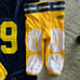 Michigan wolverines youth jersey and football pants cuffed jersey