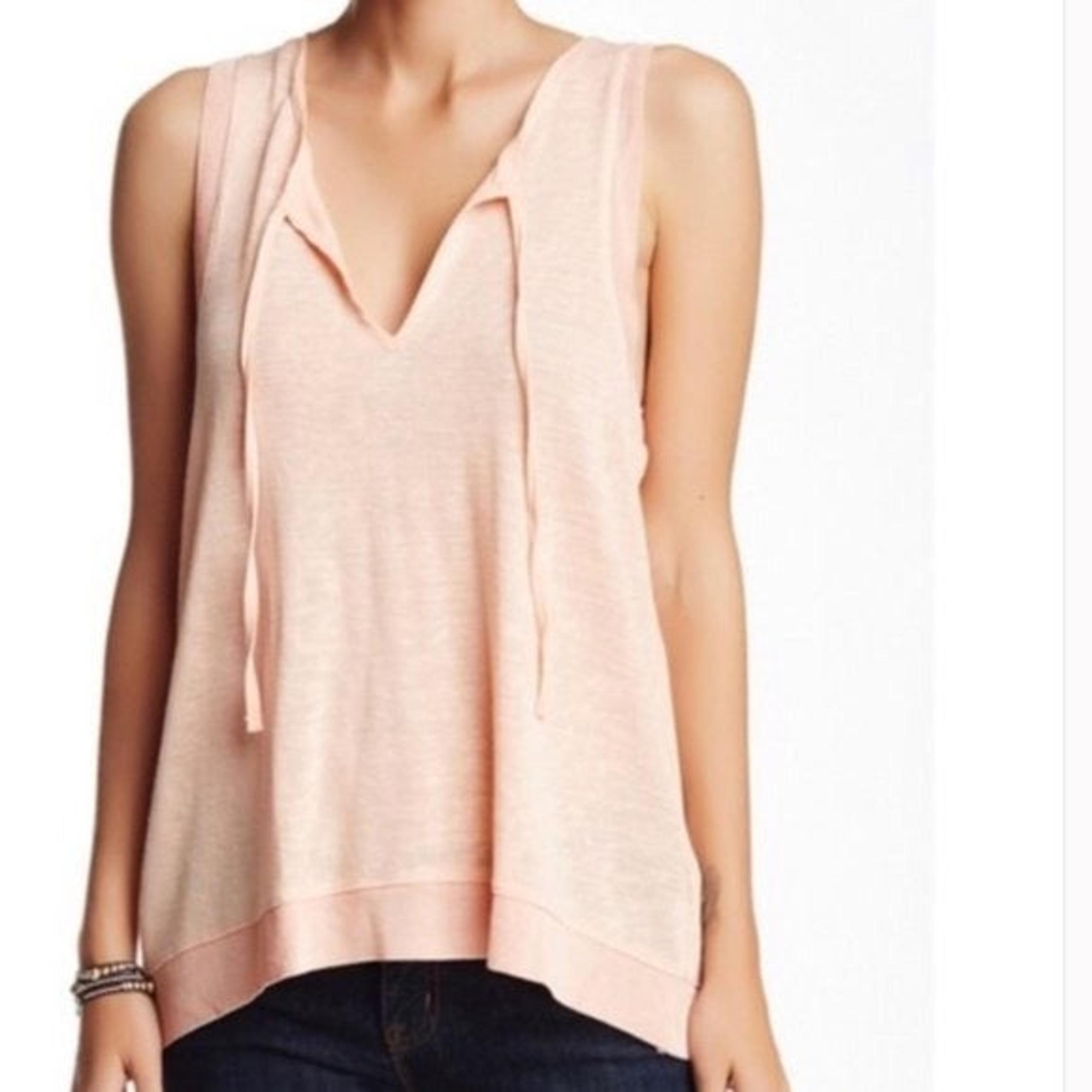 Sanctuary Clara Tie Peach Tank Small