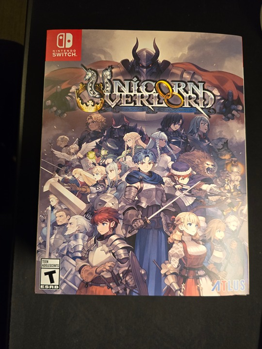 Unicorn Overlord Monarch Edition Nintendo Switch CIB