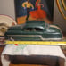 1950s Minister Delux Green Mechanical/Automatic Car 10 longBox A-34951/81