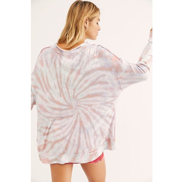 Free People Best Catch Tie Dye Top
