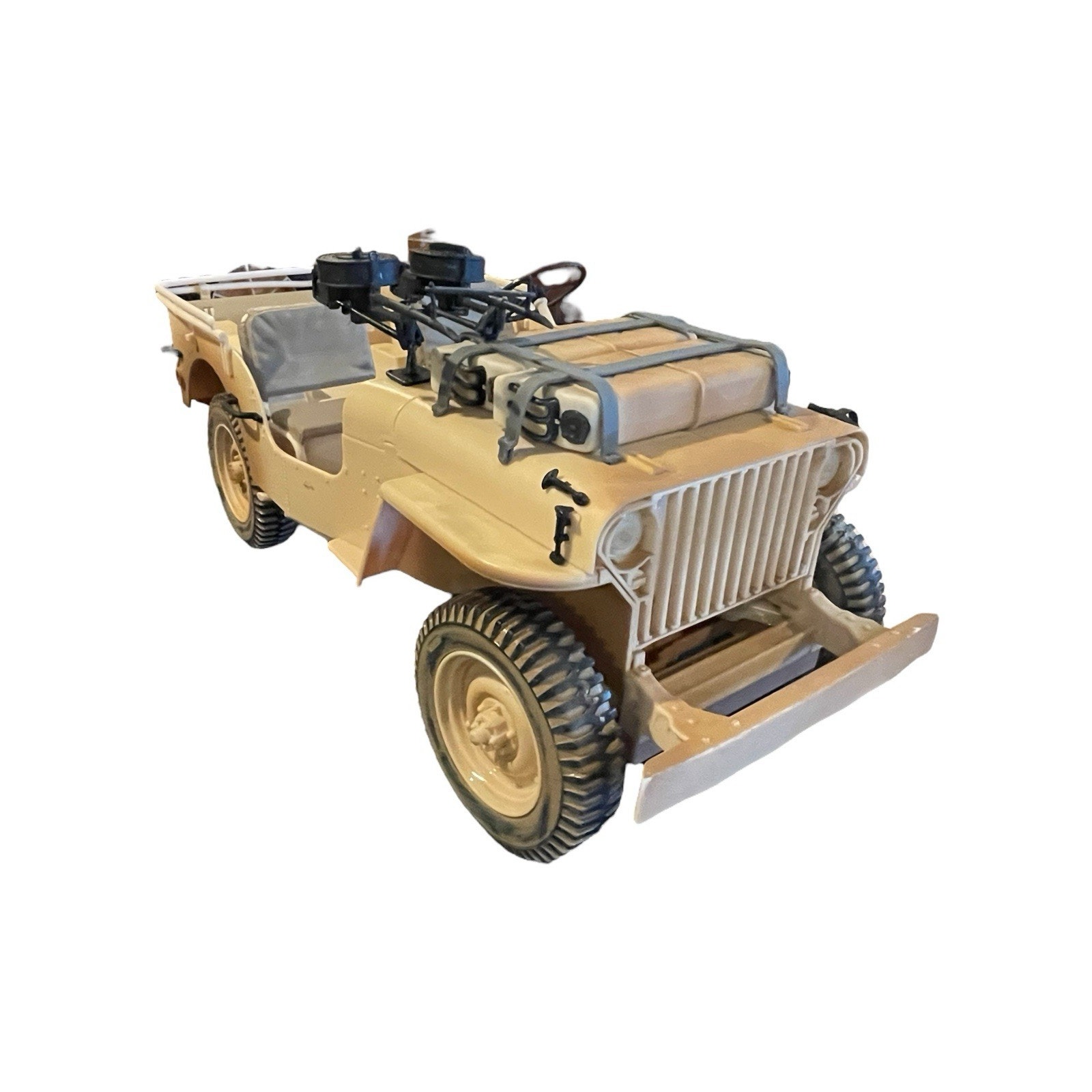 Jeep Desert Patrol Willy's Jeep GI Joe 2002 Hasbro Action Figure Vehicle