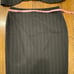 Vintage Armani Collezioni Womens Collared Black Skirt Suit Size 14