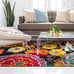 Lyon Area Rug - Kennedy (5' 1 x 8' Rectangle, Black/ Gre-FDHJSDH55