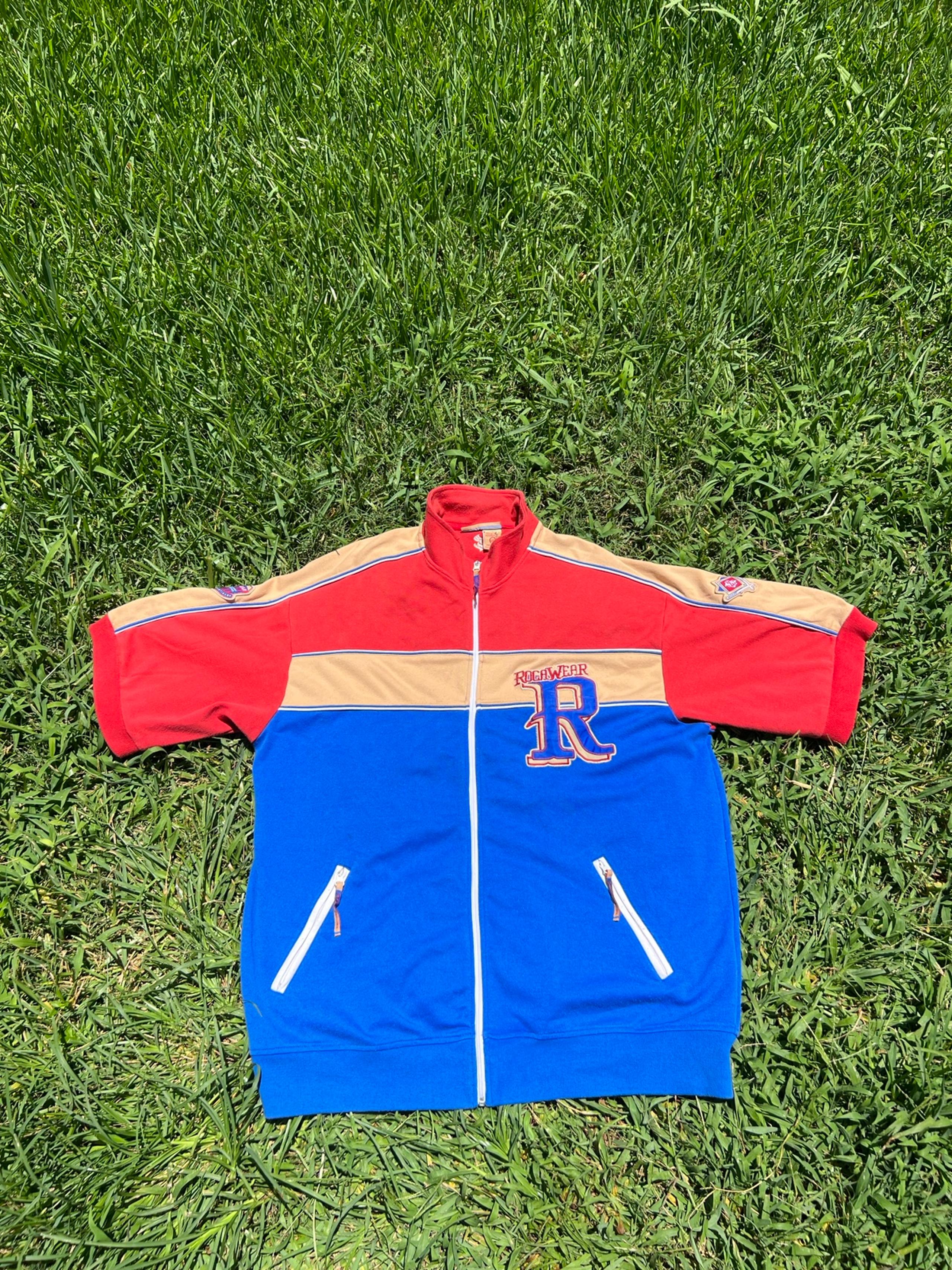 Vintage Rocawear Hip Hop Bomber Varsity Letterman Jacket Rap Roc City Champs 2XL