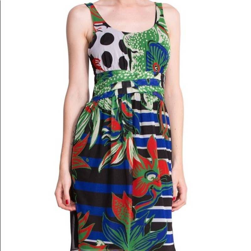 Desigual Womens Meg Knitted Sleeveless Dress Desigual Womens Meg Knitted Sleeveless Dress