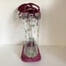 Vintage clear bucket bag