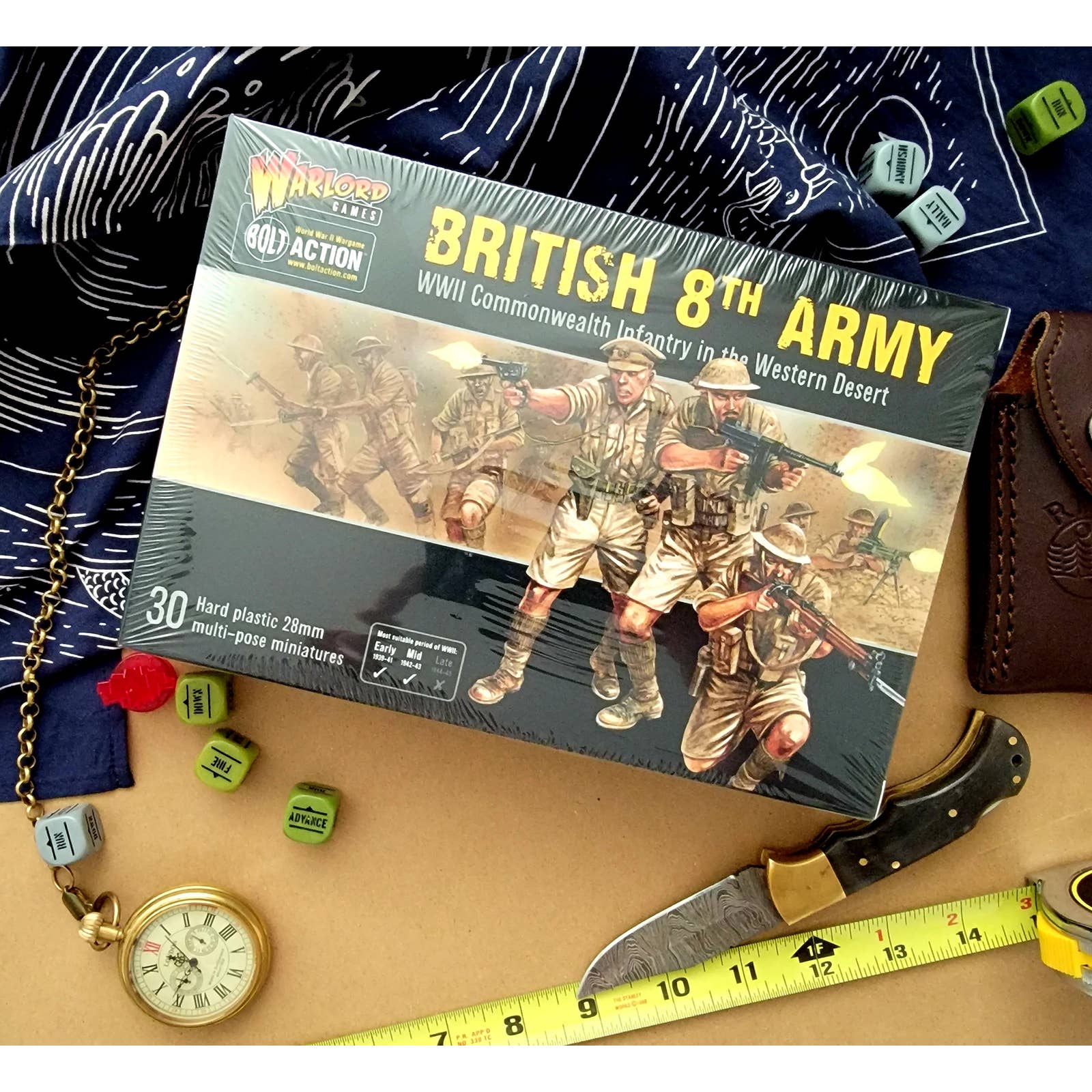 Bolt Action British 8th Army