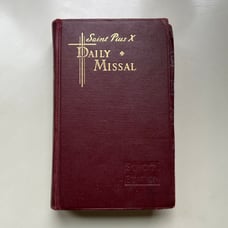 Saint Pius X Daily Missal School Edition Catholic Mass Hardcover