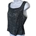 ADRIANNA PAPELL Vintage Beaded Silk Top Size 10