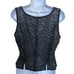 ADRIANNA PAPELL Vintage Beaded Silk Top Size 10