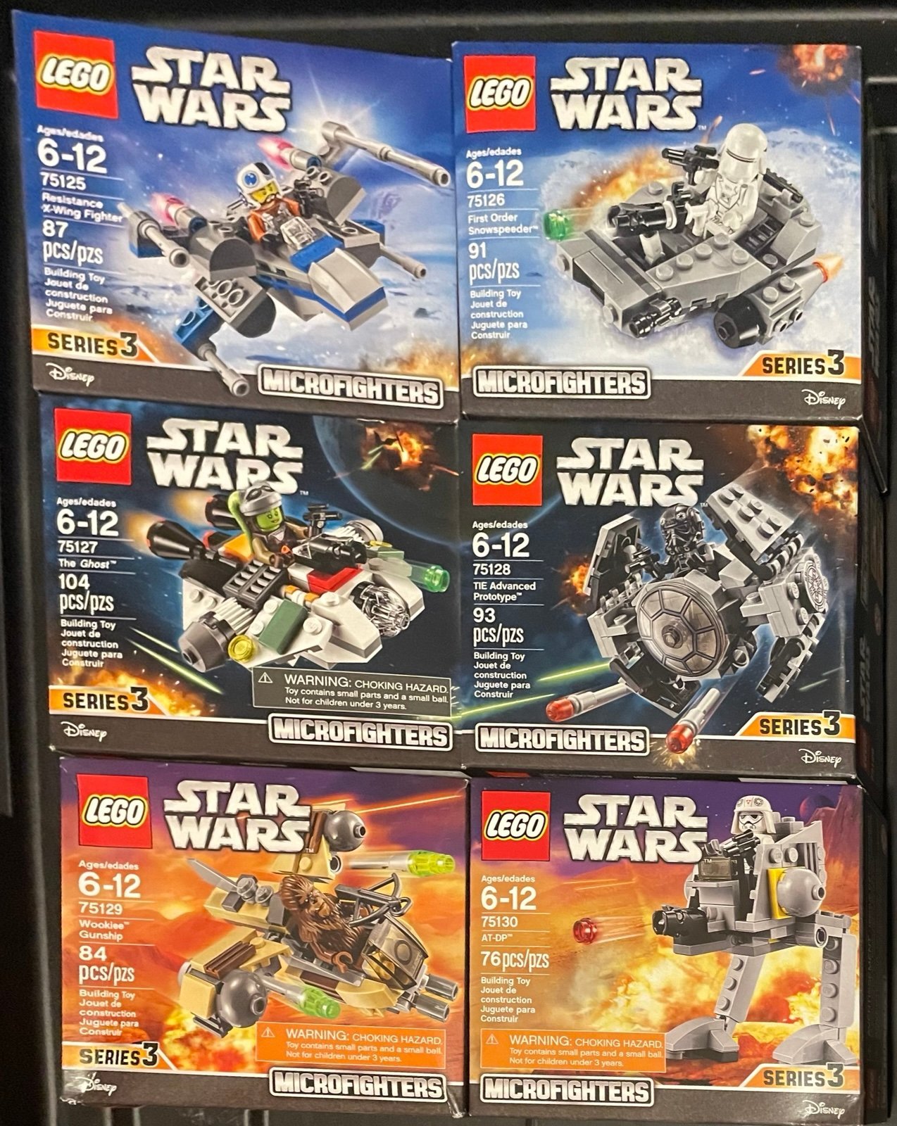 Lego Star Wars Microfighters-lot of 6 RETIRED SETS NEW IN BOX