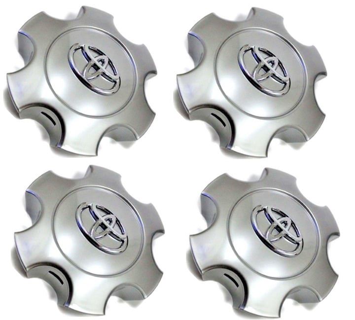 C69440S Toyota Sequoia, Tundra Silver Center Cap #42603-AF030 4pcs. SET