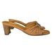 Brighton Tarrah Open Toe Heel Brown Leather Sandals Womens Size 6.5M