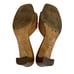 Brighton Tarrah Open Toe Heel Brown Leather Sandals Womens Size 6.5M