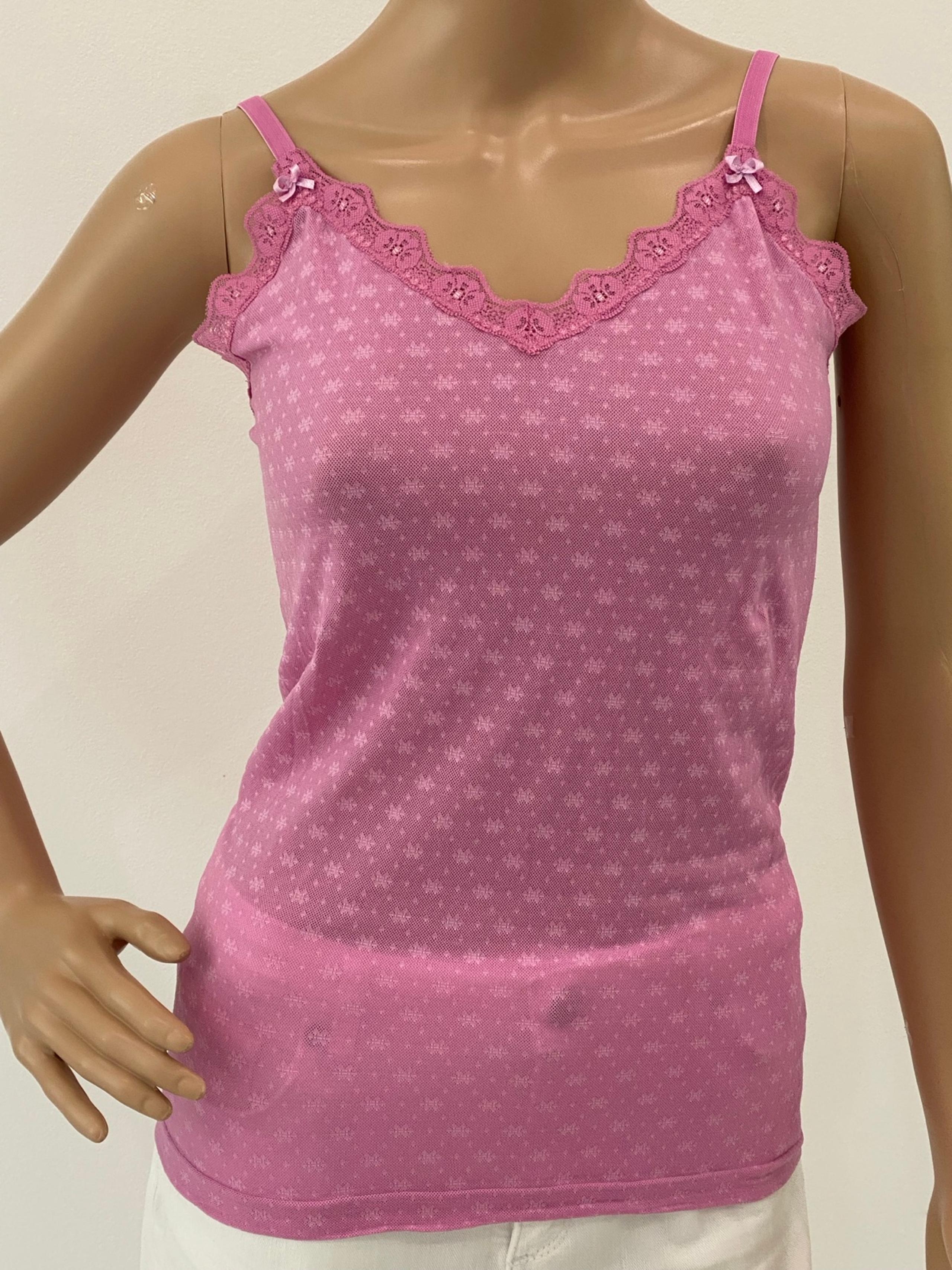 NWOT Lilac Lace Trim Camisole Top, Size S