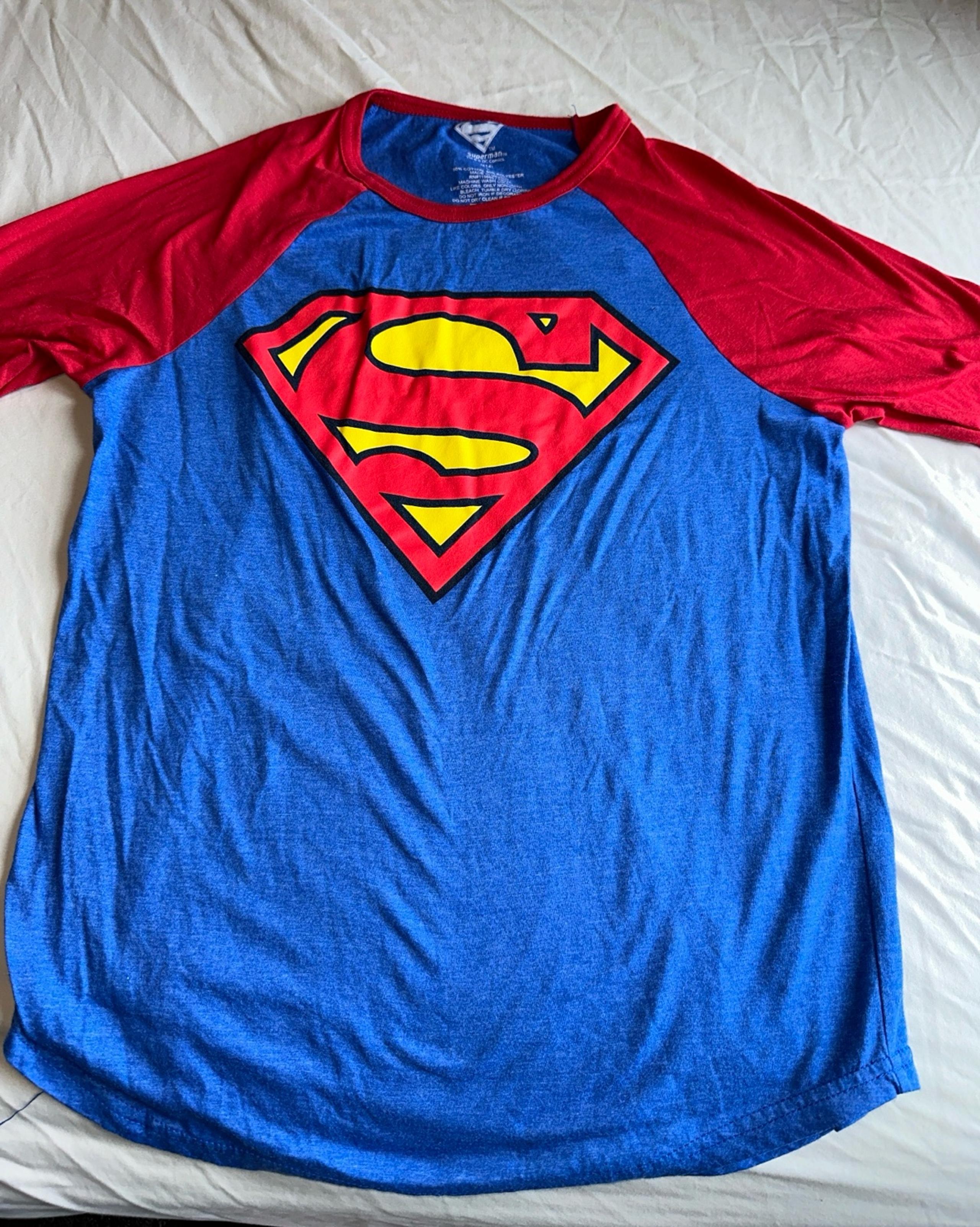 Superman Shirt Size Large